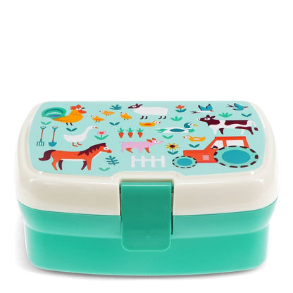 Lunch Box with Tray - Farmyard 1