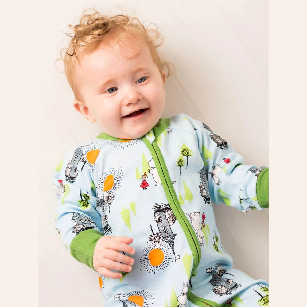 Moomin Organic Free to Explore Zip Romper 2