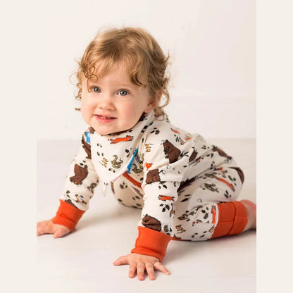 Gruffalo Outdoor Adventure Zip Romper 3