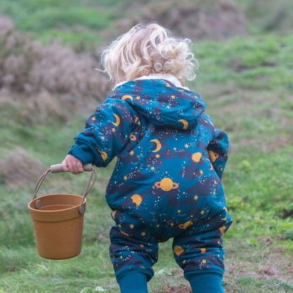 Little Green Radicals Saturn Nights Sherpa Lined Snowsuit 