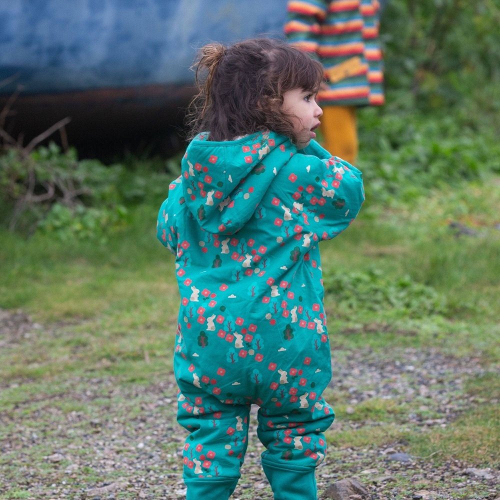 Little Green Radicals Forest Walk Sherpa Lined Snowsuit 