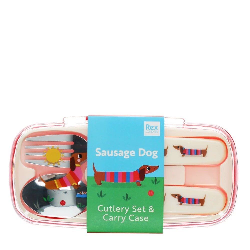 Children's Cutlery Set - Sausage Dog 2