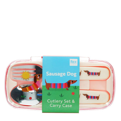 Children's Cutlery Set - Sausage Dog 2