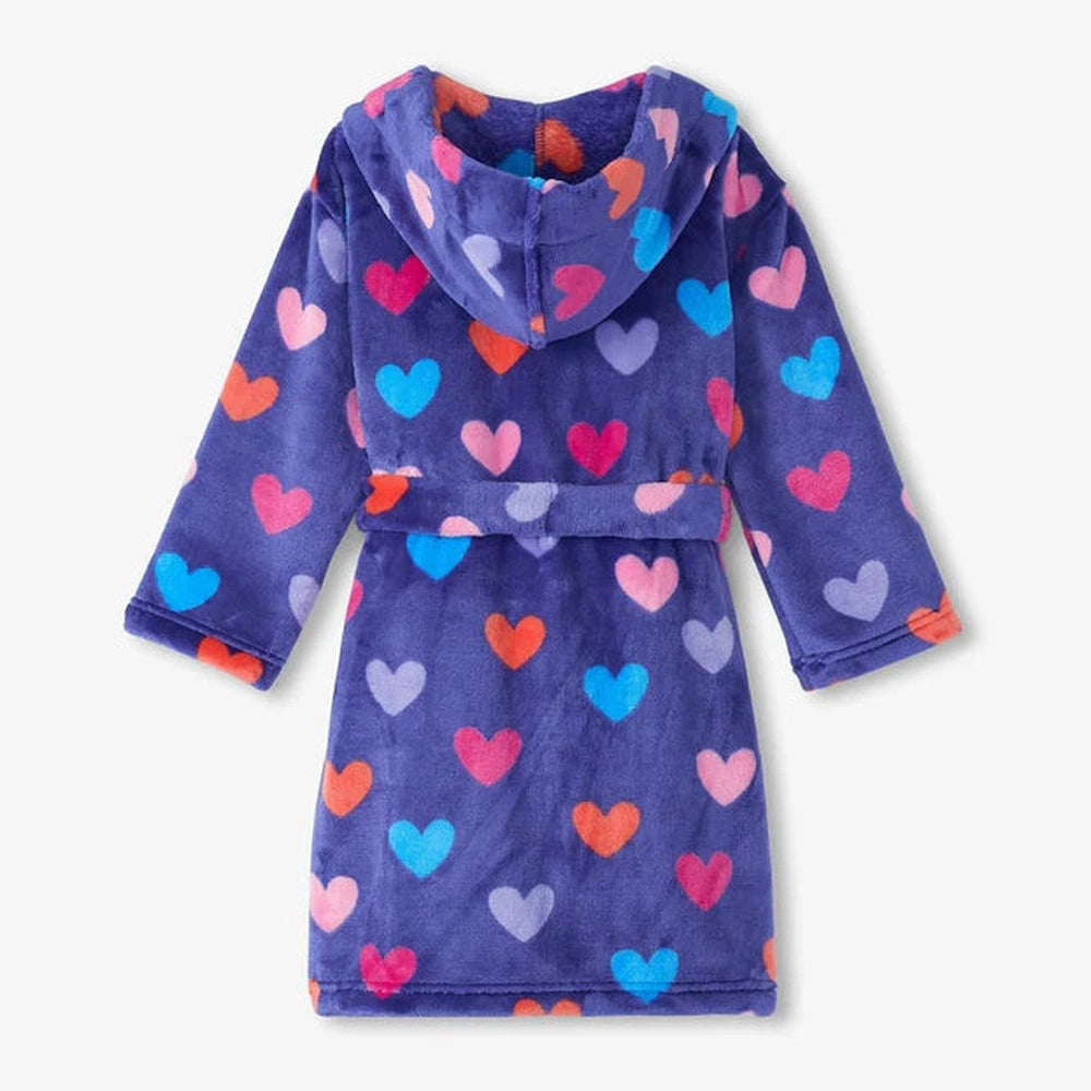 Fleece Robe - Hearts 2