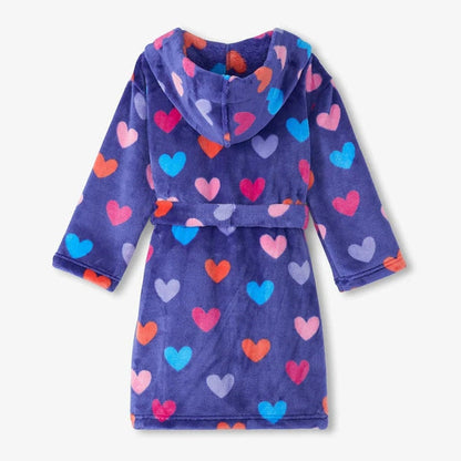 Fleece Robe - Hearts 2