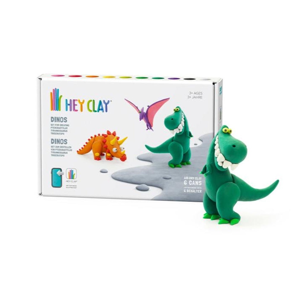 Hey Clay Medium Model Set - Dinos 1