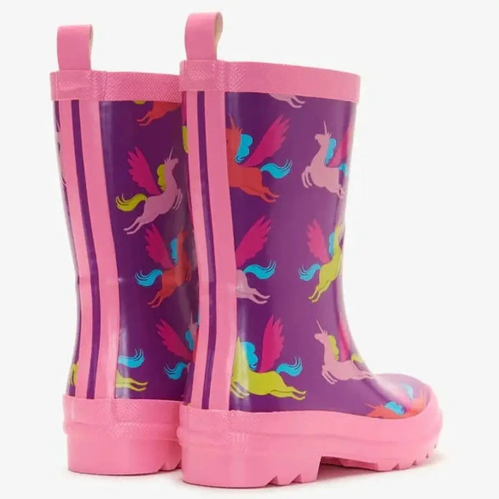 Hatley Wellingtons & Sock Set - Pretty Pegasus 