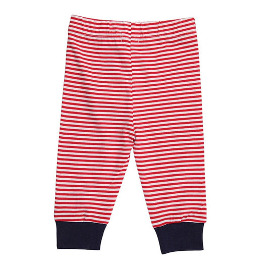 Stripe Leggings Red 1