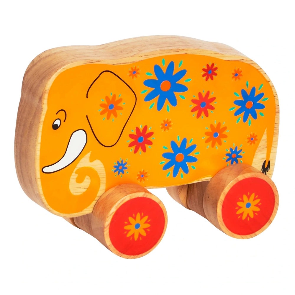 Yellow Elephant Push Along - Limited Edition 1