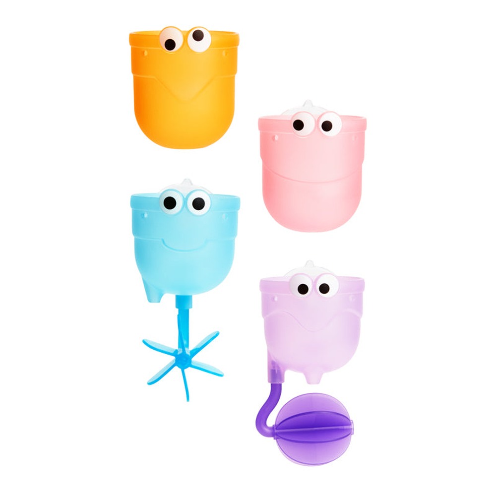 Bath Toy Cups Water Falls 4Pk 1