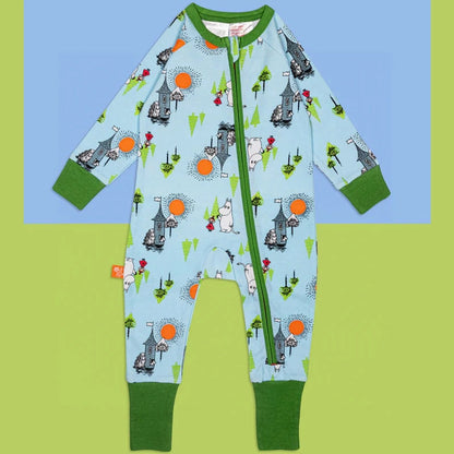 Moomin Organic Free to Explore Zip Romper 3