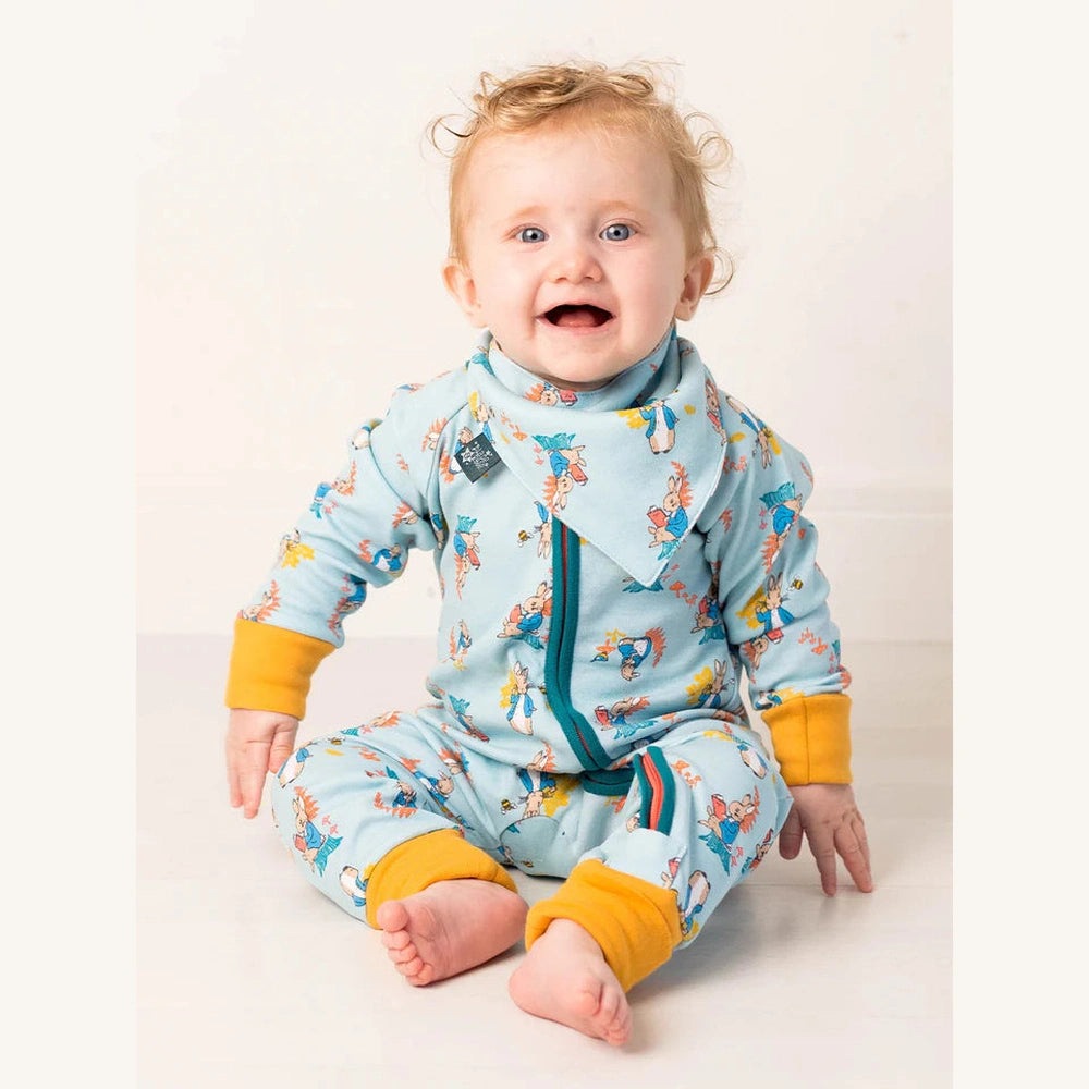 Peter Rabbit Woodland Zip Romper 1