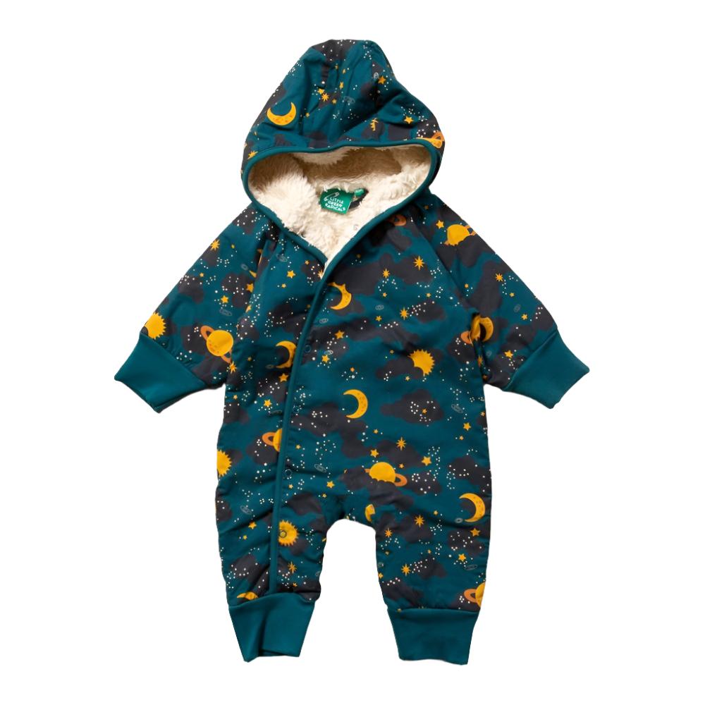 Little Green Radicals Saturn Nights Sherpa Lined Snowsuit 