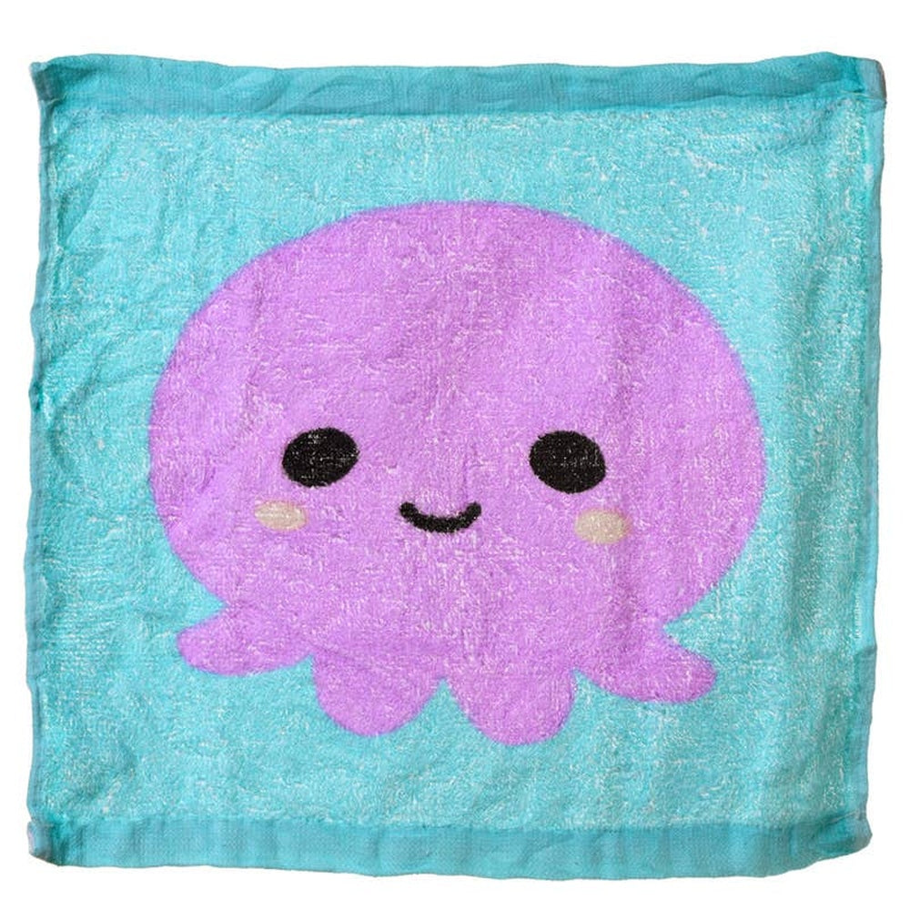 Adoramals Sealife Octopus and Fish Compressed Travel Towel 3