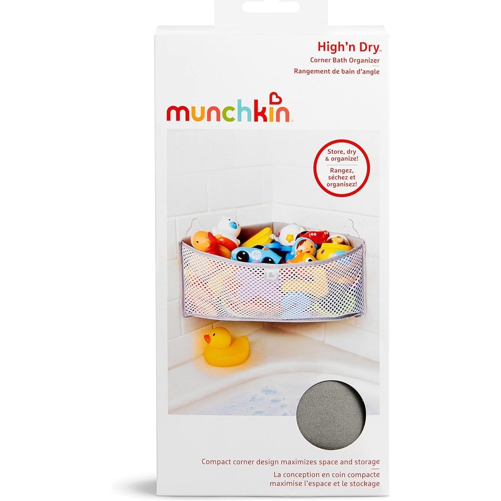 Munchkin High 'N Dry Corner Bath Organiser 