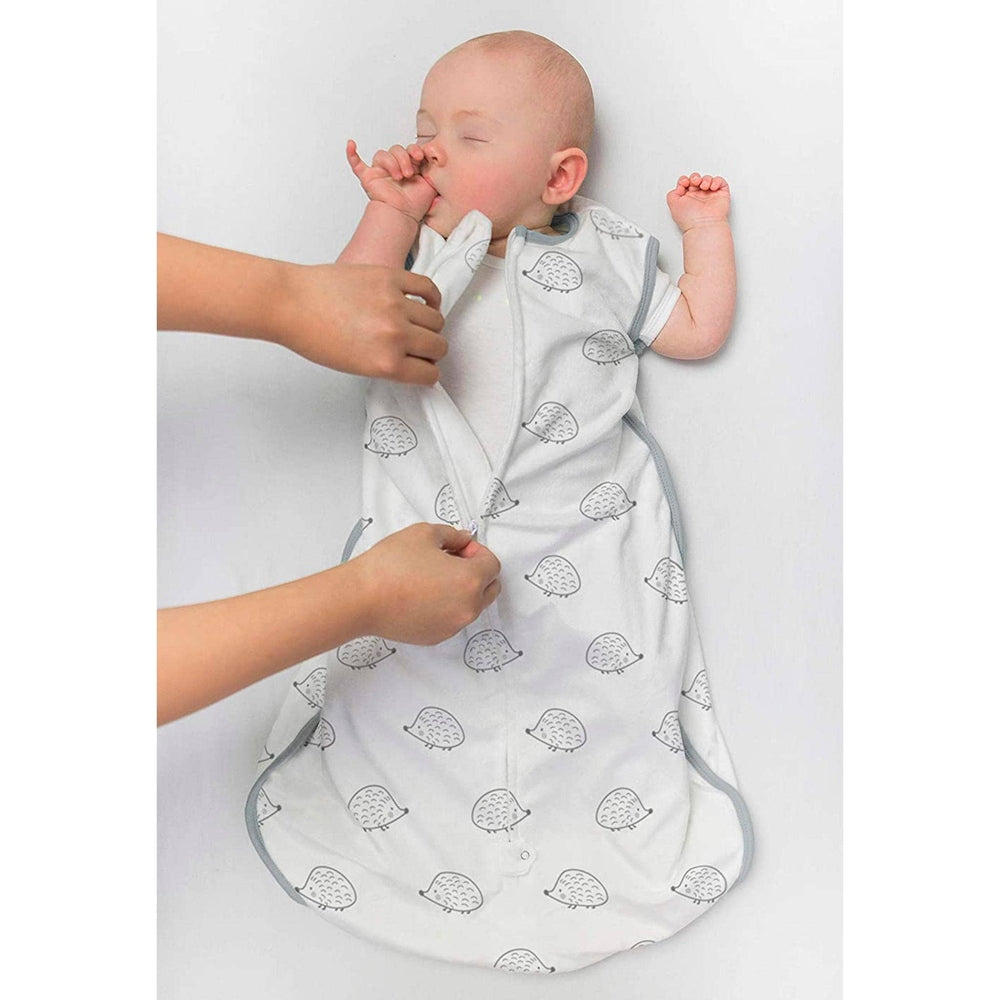 Muslin Non-Weighted zzZipMe Sack - Watercolor Sunny Days 3