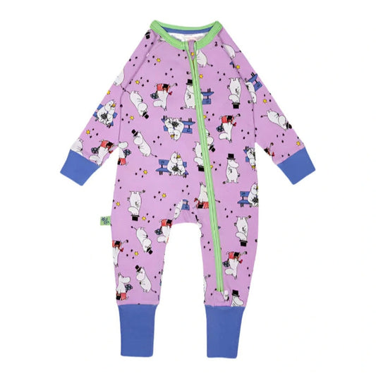 Moomin Organic Love Forever Zip Romper 1