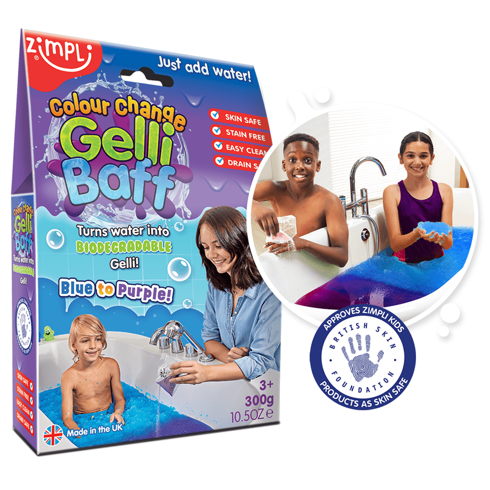 Zimpli Gelli Baff Colour Change Sensory Bath Toy - Assorted 1