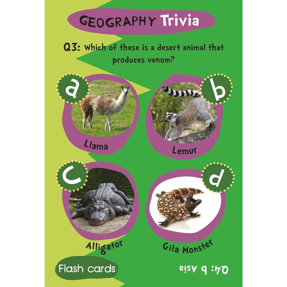 Flash Cards - Geography Trivia 5