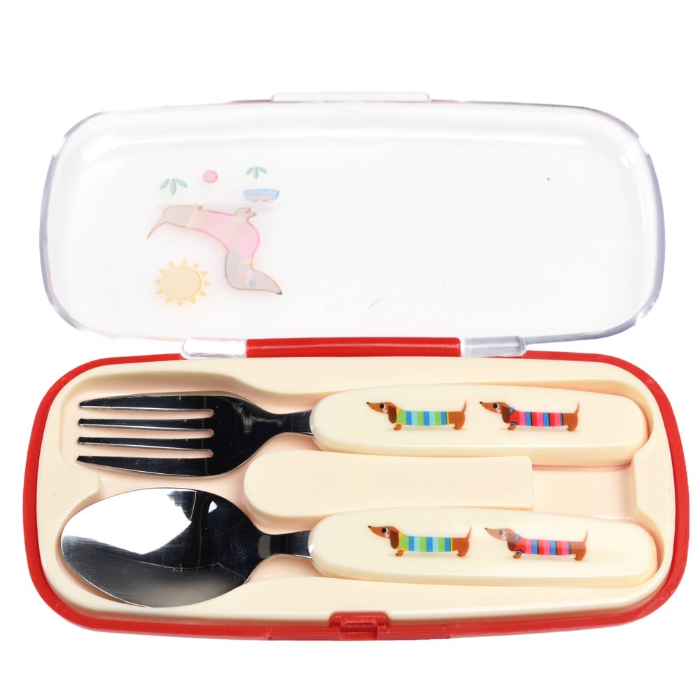 Children's Cutlery Set - Sausage Dog 3